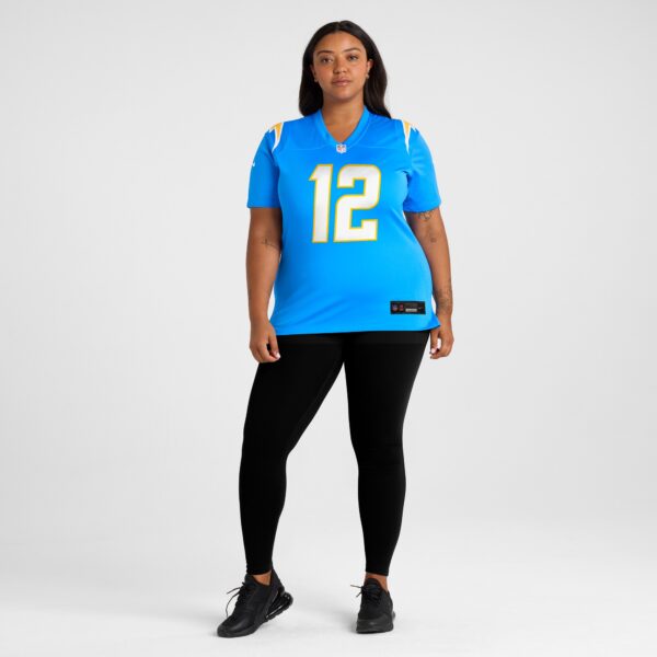Women's Los Angeles Chargers Derius Davis Nike Powder Blue Team Game Jersey