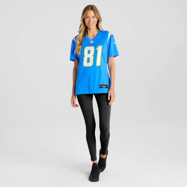 FFA84C6D-0931-FD1A-2B5C-342D7C76E1FE Women's Los Angeles Chargers Will Dissly Nike Powder Blue Game Jersey