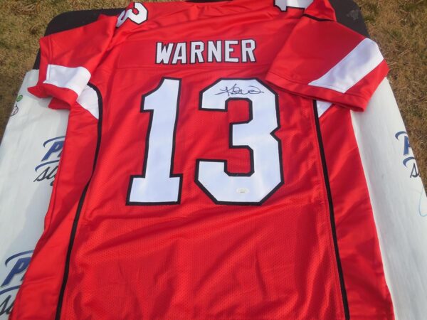 Kurt Warner personally signed and sewn Cardinals jerseys, Arizona