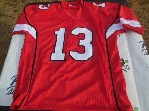 Kurt Warner personally signed and sewn Cardinals jerseys, Arizona
