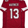 81Z2p2kNY1L._AC_SL1500_ Autographed/Signed Kurt Warner Arizona Red Football Jersey JSA COA